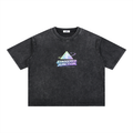 STARMER POTHOLE Mineral Wash Boxy Cotton T-Shirt