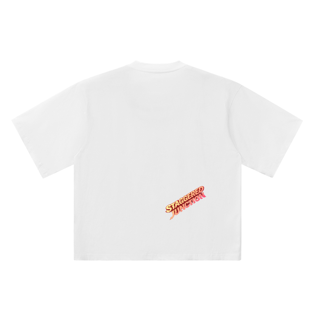 TRIPPY TOAD Oversized Drop Shoulder T-Shirt