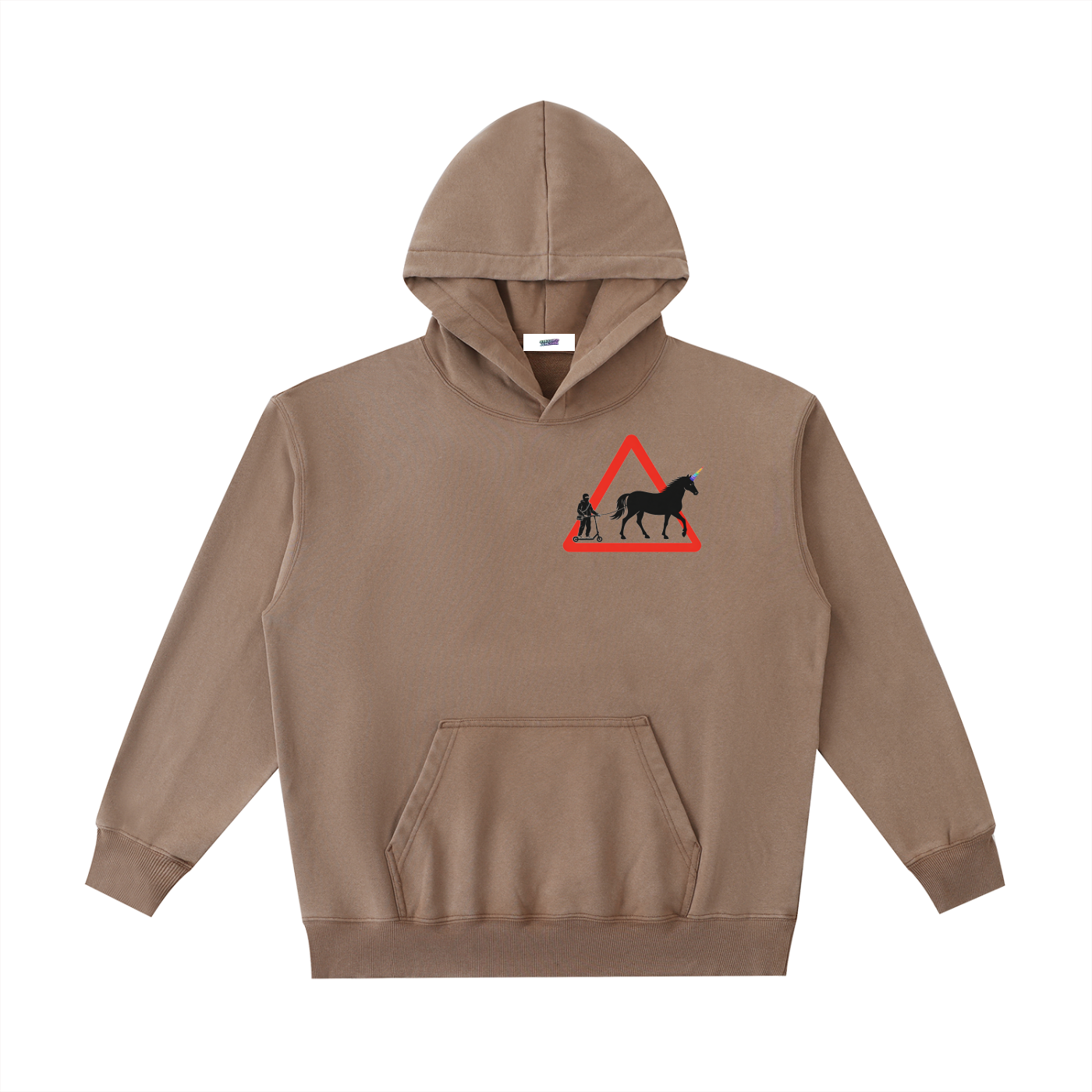 ROADMAN UNICORN Vintage Washed Heavyweight Hoodie