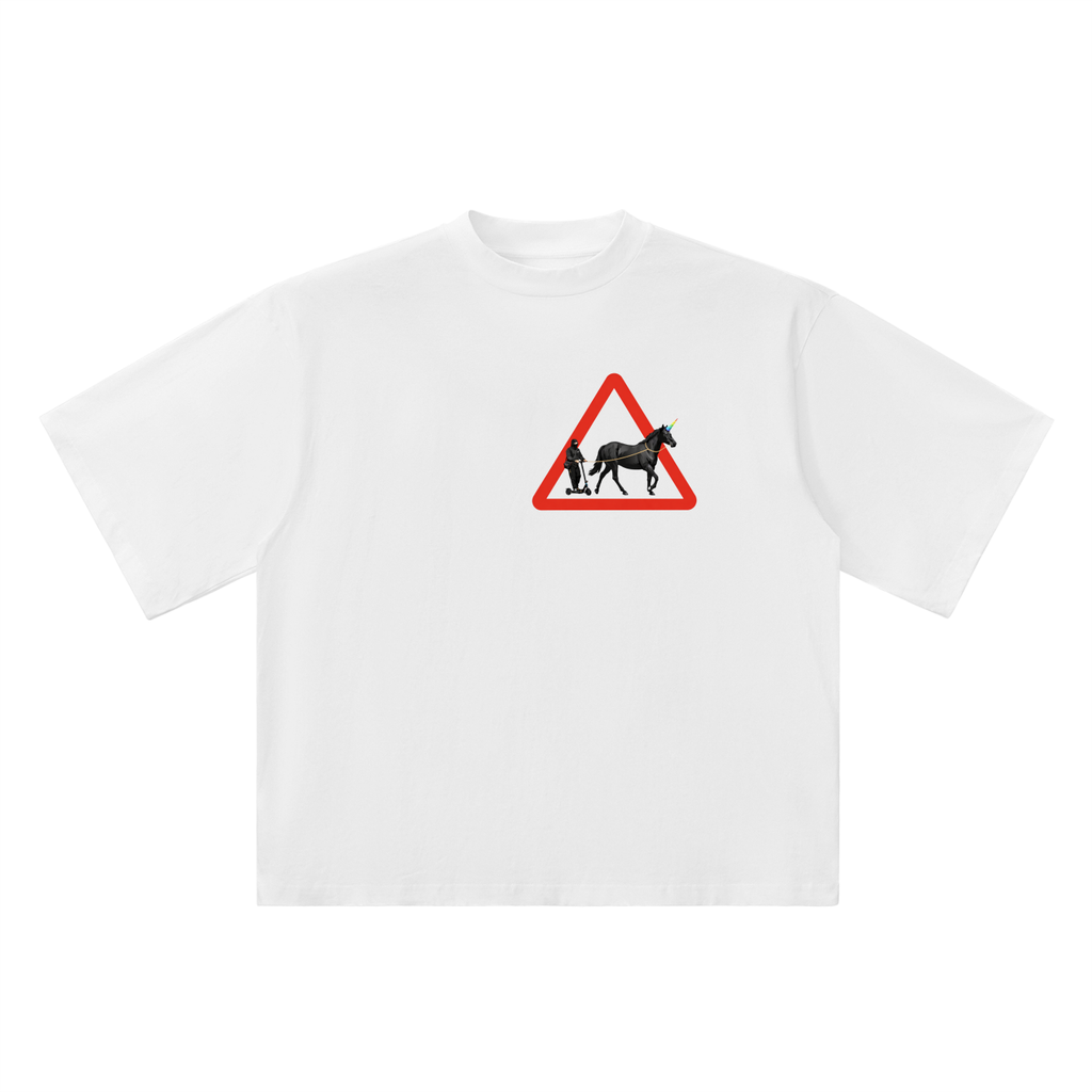 ROADMAN UNICORN Oversized Drop Shoulder T-Shirt