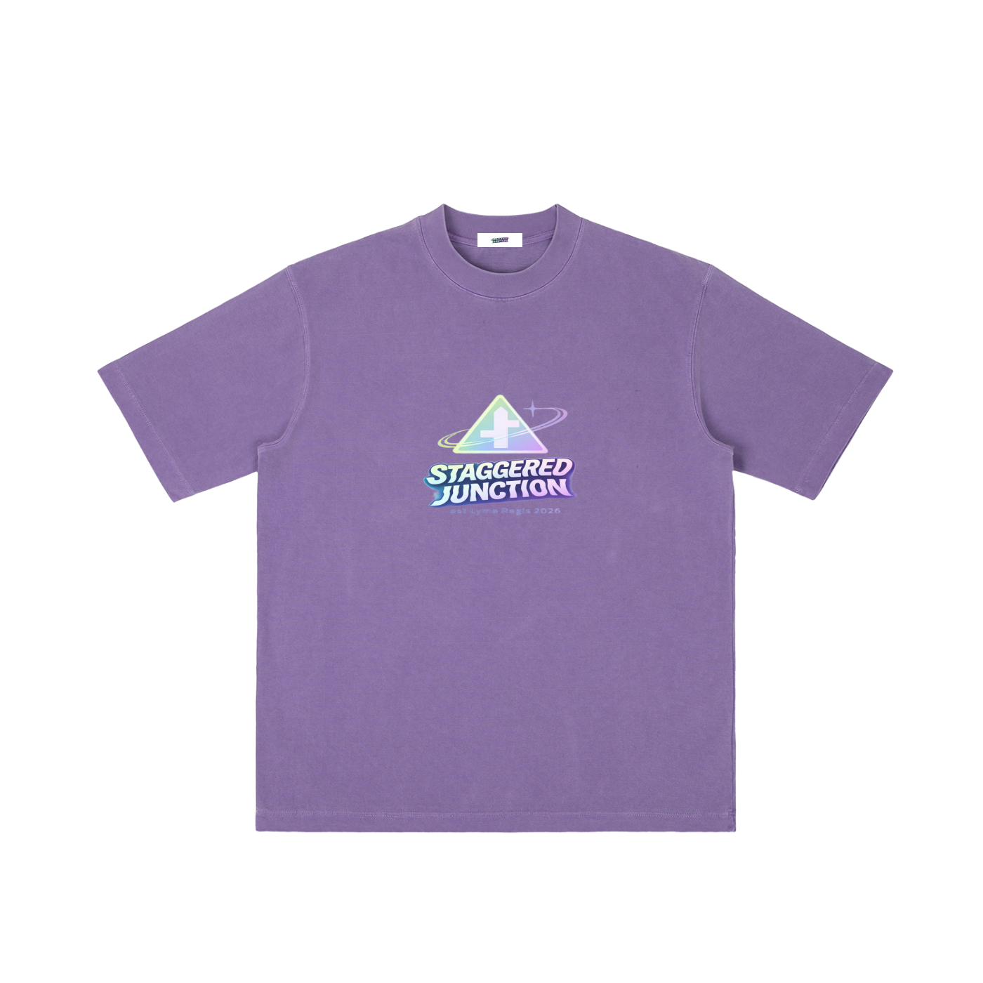 SHOTTIN Vintage Wash Drop Shoulder T-shirt