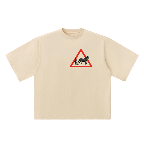 ROADMAN UNICORN Oversized Drop Shoulder T-Shirt