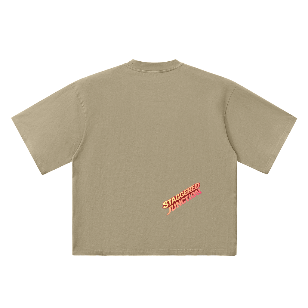 TRIPPY TOAD Oversized Drop Shoulder T-Shirt