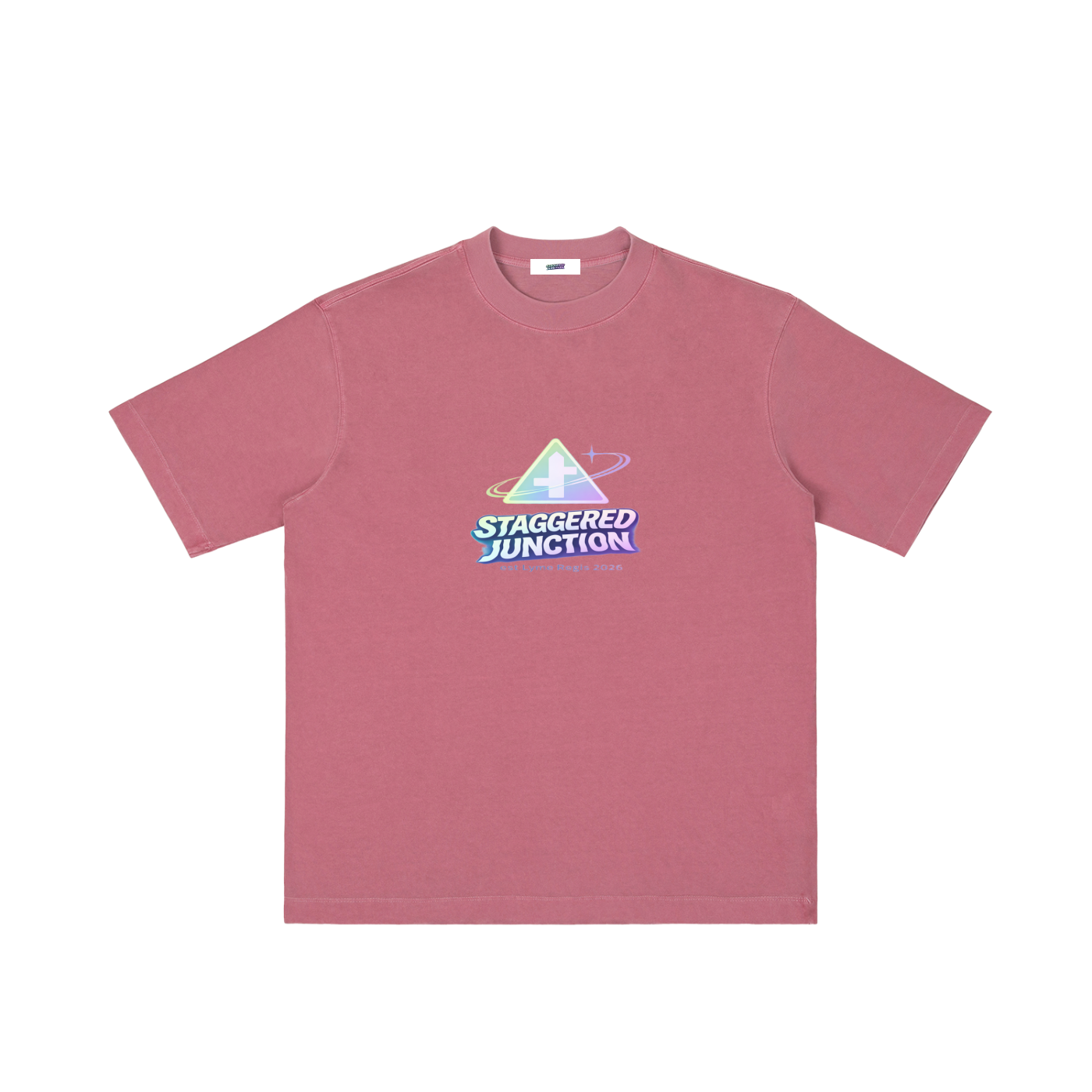 SHOTTIN Vintage Wash Drop Shoulder T-shirt