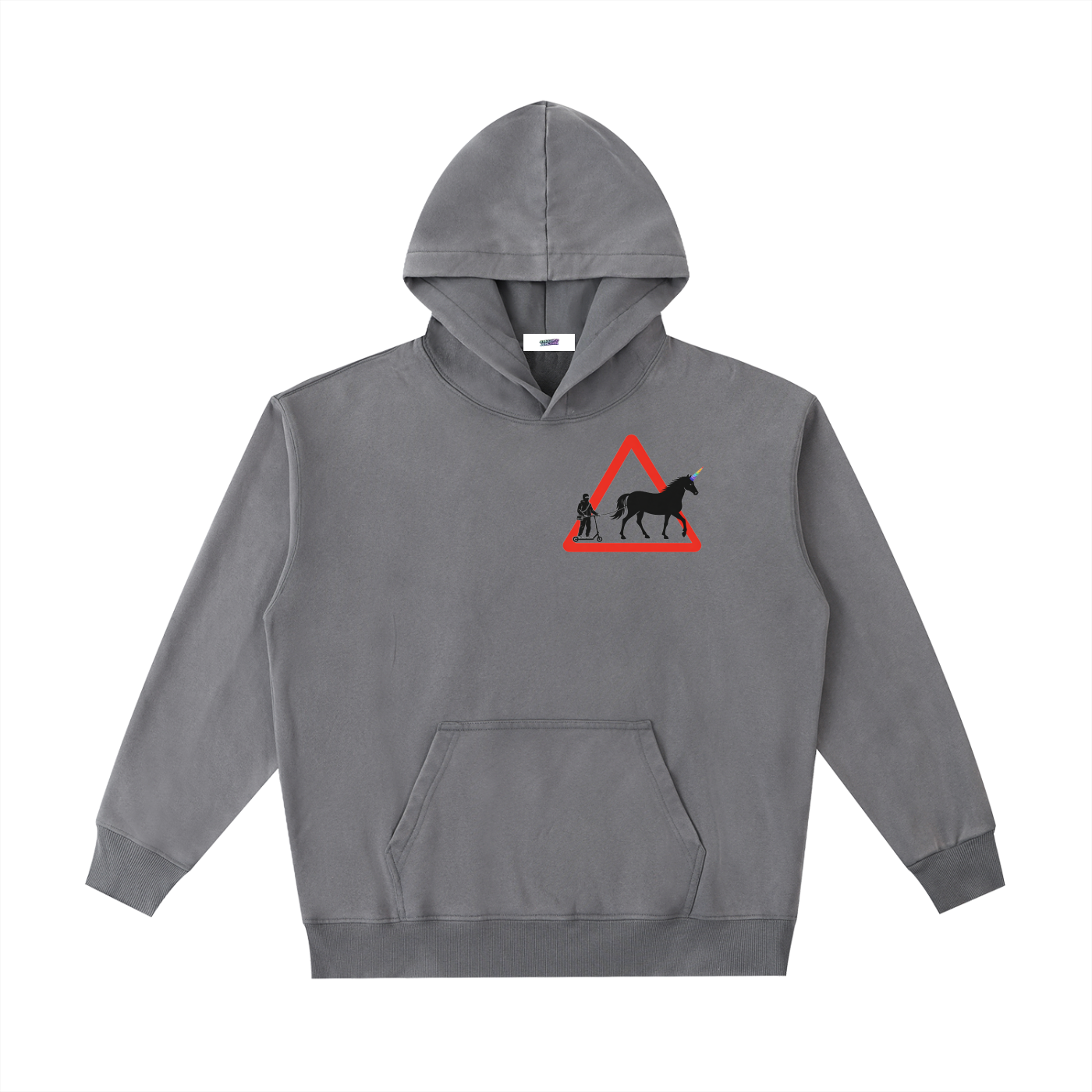 ROADMAN UNICORN Vintage Washed Heavyweight Hoodie
