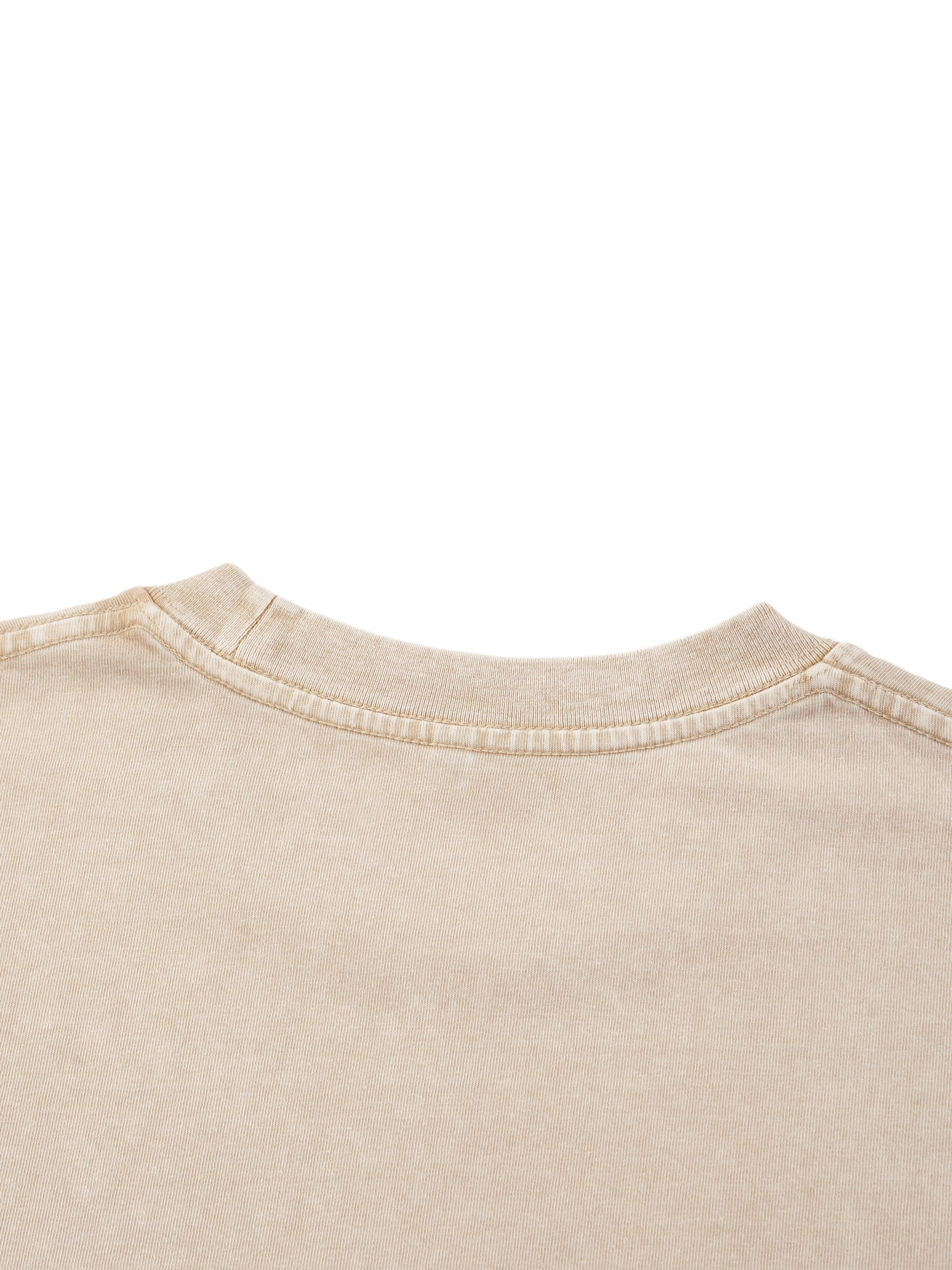 STARMER POTHOLE - Mineral Wash Boxy Cotton T-Shirt
