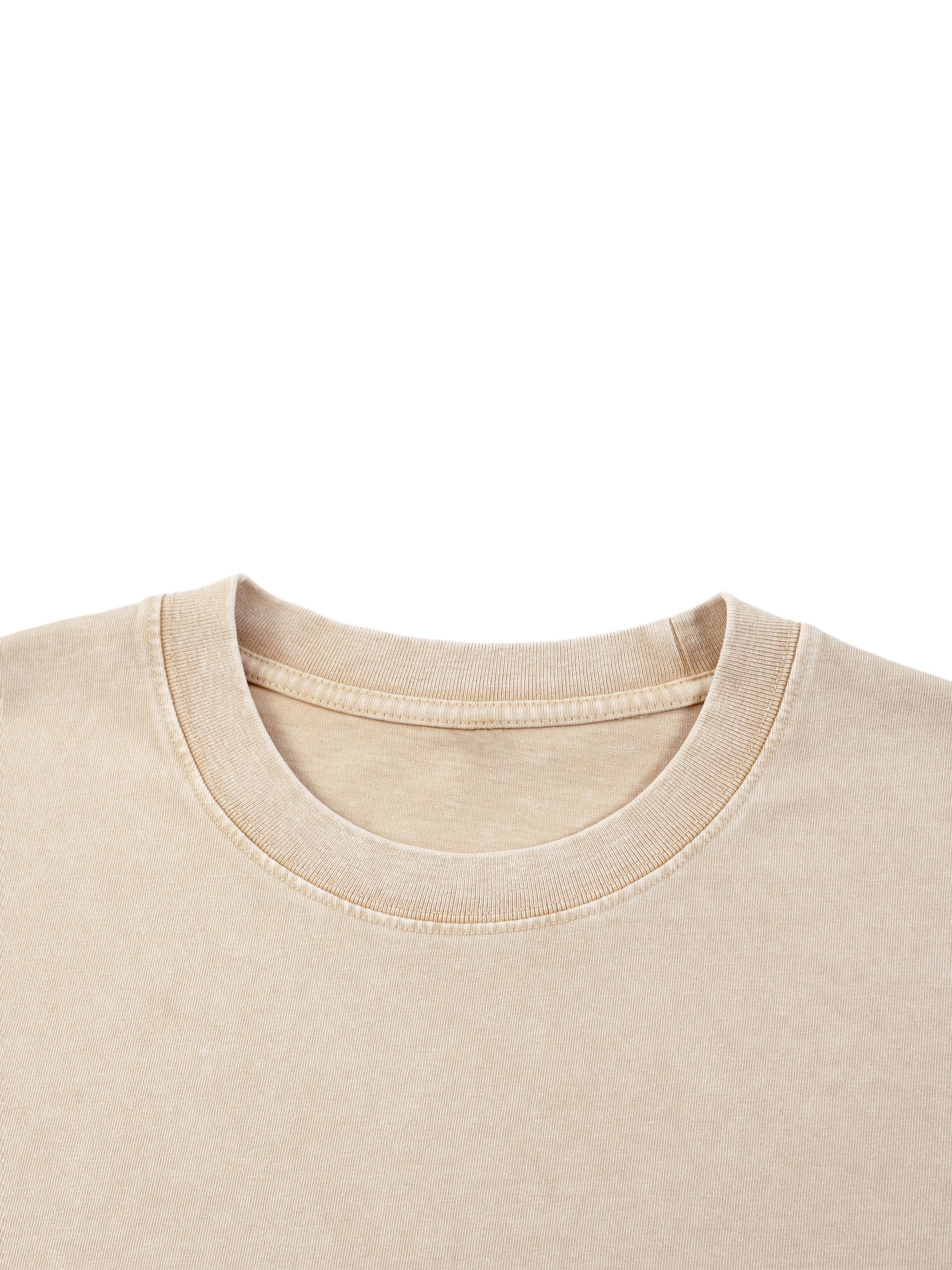 STARMER POTHOLE - Mineral Wash Boxy Cotton T-Shirt